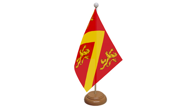 Anglesey Small Flag with Wooden Stand